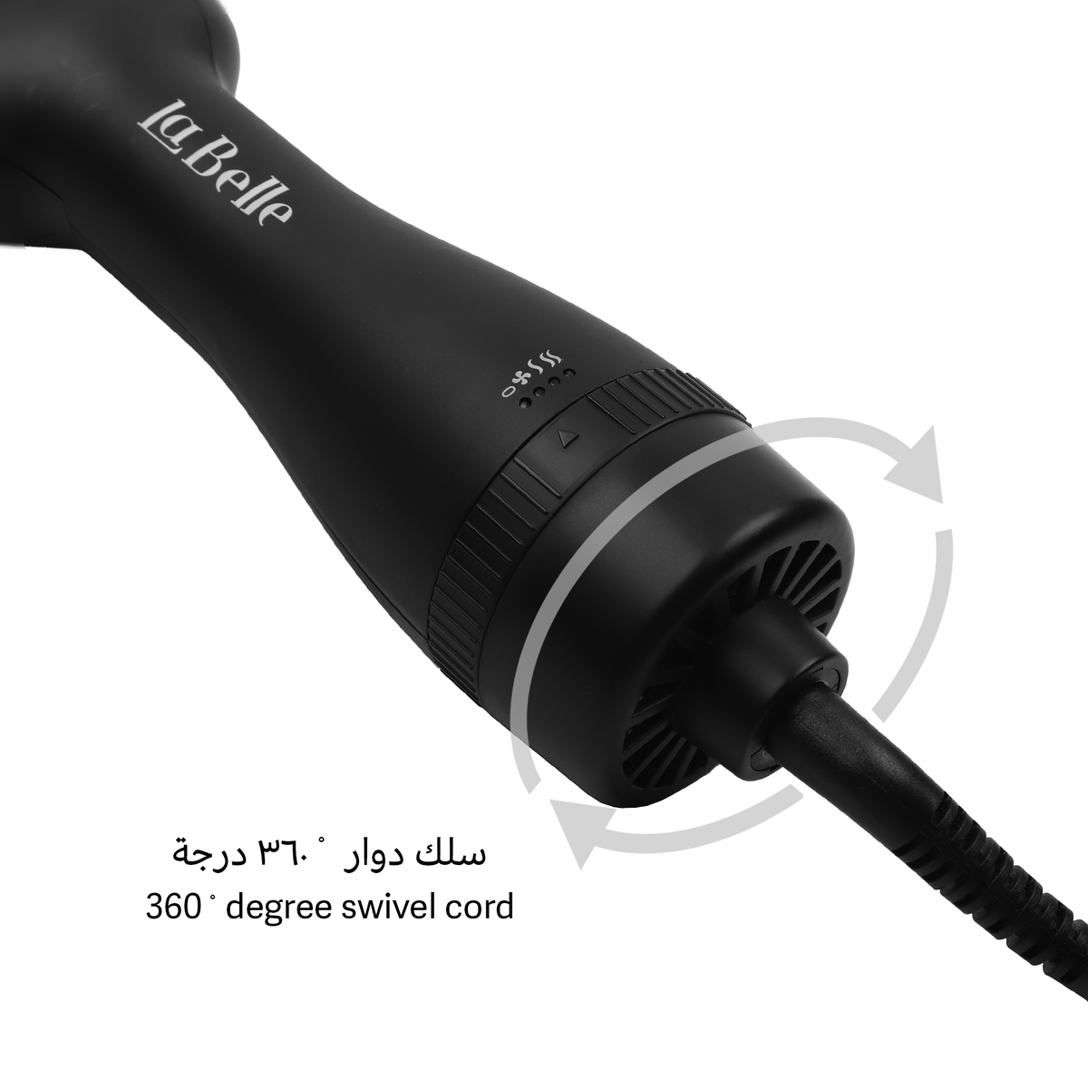 LaBelle Brush Black & Curly Pro