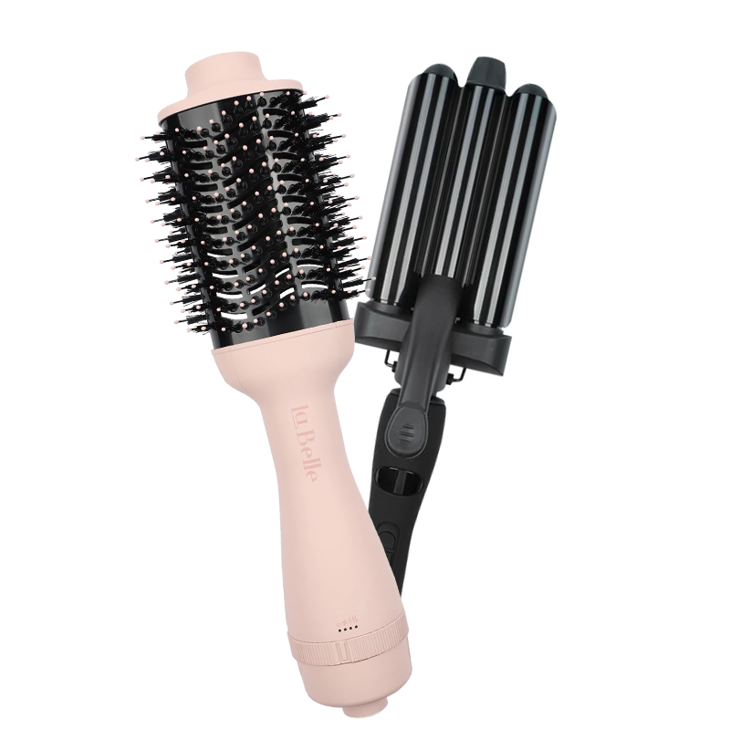 LaBelle Brush Pink & Wavy Black