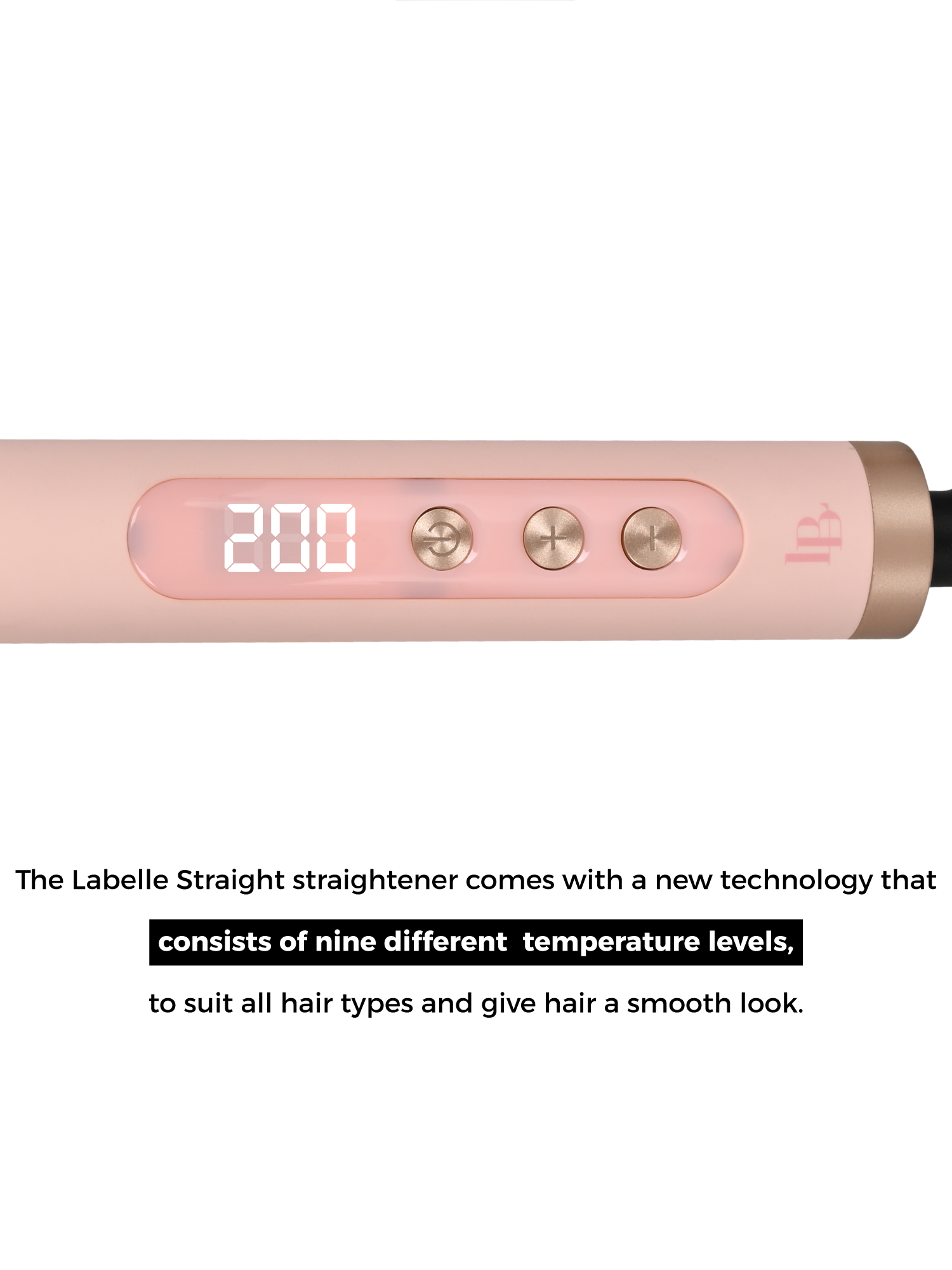 LaBelle Straightening Brush - Pink