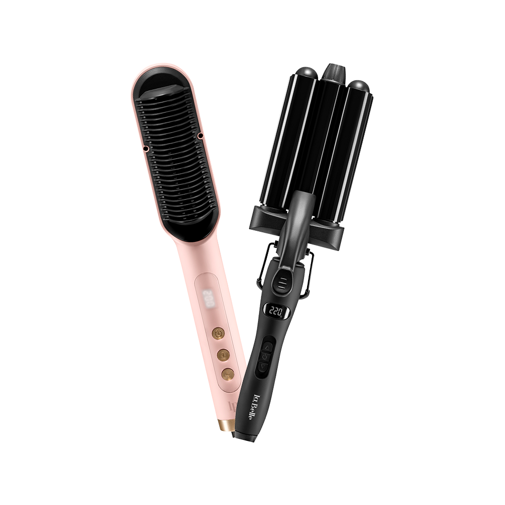 LaBelle Straight Pro Pink & Wavy Black