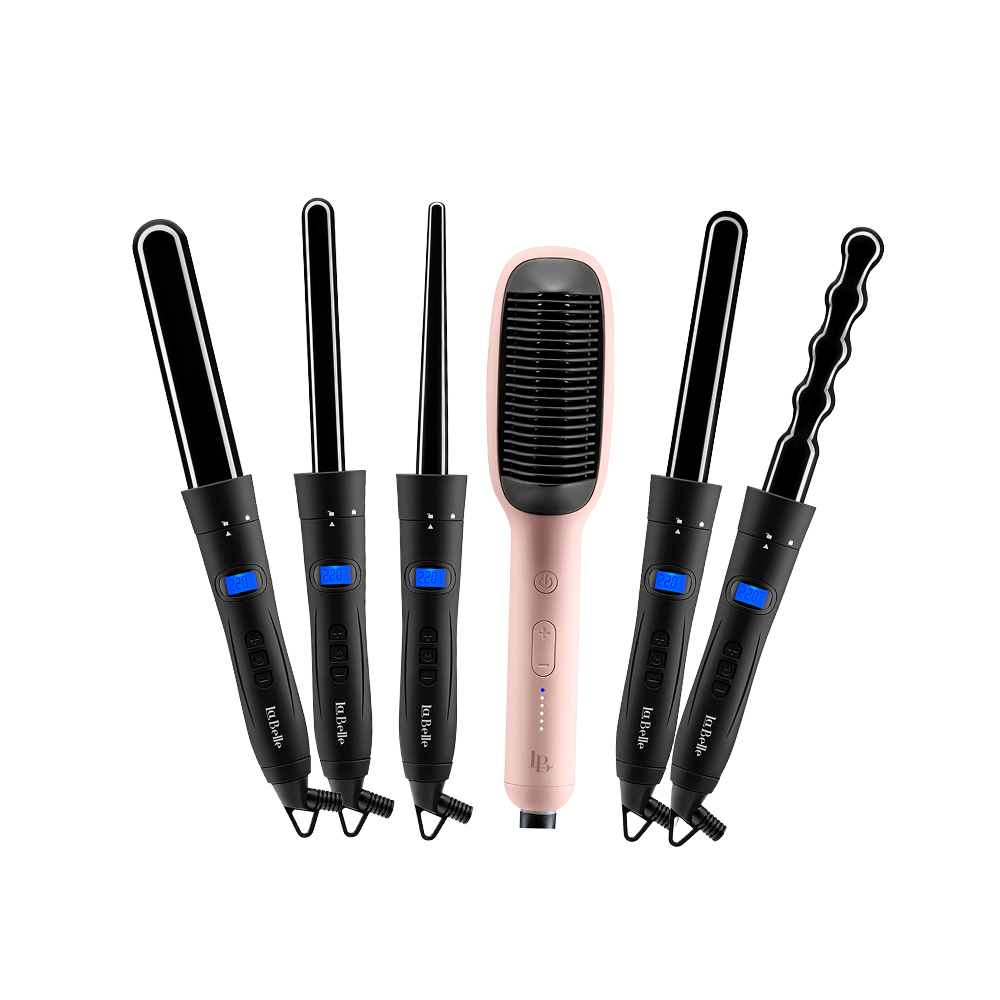 LaBelle baby Straight Pink & Curly Pro